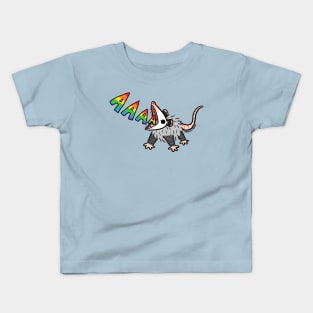 screams in gay Kids T-Shirt